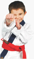 wjjf junior - bambino mentre pratica jujitsu